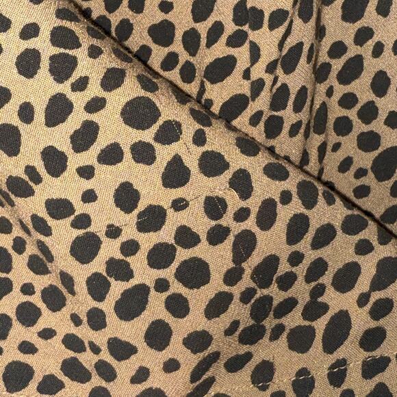 Aerie Womens Leopard Print Pull On Shorts Size Large Cheetah Animal Elastic Soft - Picture 7 of 10
